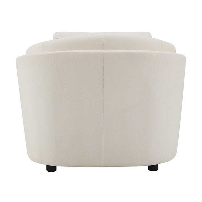 Mariko - Chair With Pillow - Beige Linen