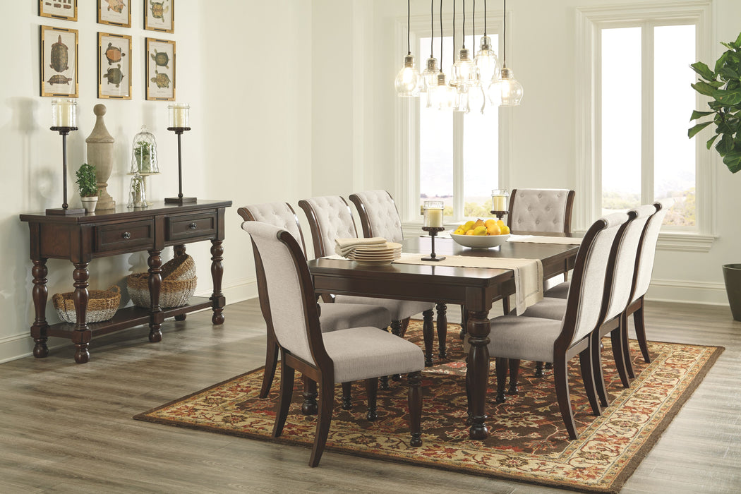 Porter - Rustic Brown - Rect Dining Room Ext Table