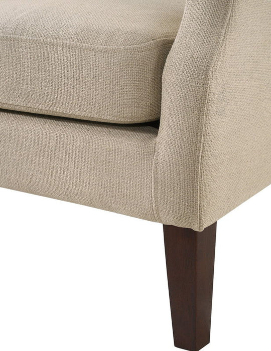 Irwin - Linen Button Tufted Wingback Chair