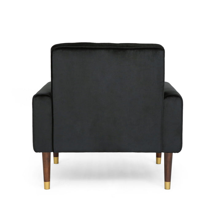 Comfy Arm Chair With Tufted Back, Modern For Living Room, Bedroom And Study