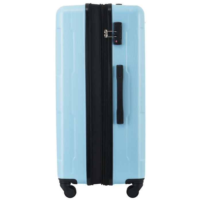 2 Piece Luggage Set With Bags Expanable Spinner Wheels ABS Lightweight Suitcase With Tsa Lock 20" / 28"