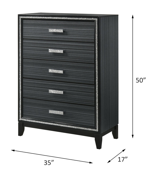 Haiden - Weathered Chest - Black