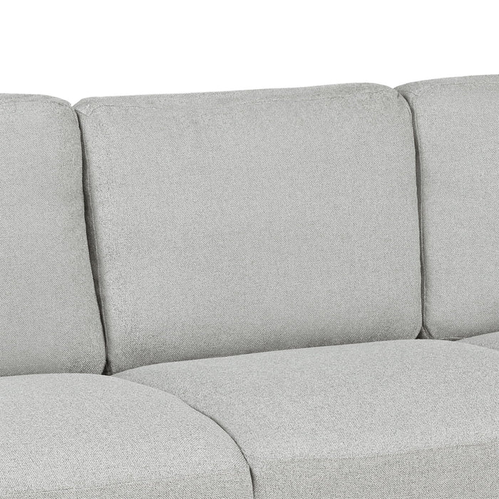 3 Seat Sofa Living Room Linen Fabric Sofa