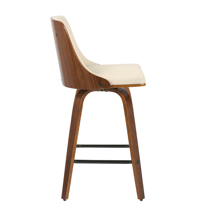 Gianna - Mid Century Modern Counter Stool (Set of 2)