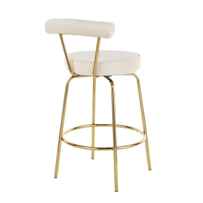 Rhonda - Glam Counter Stool (Set of 2)