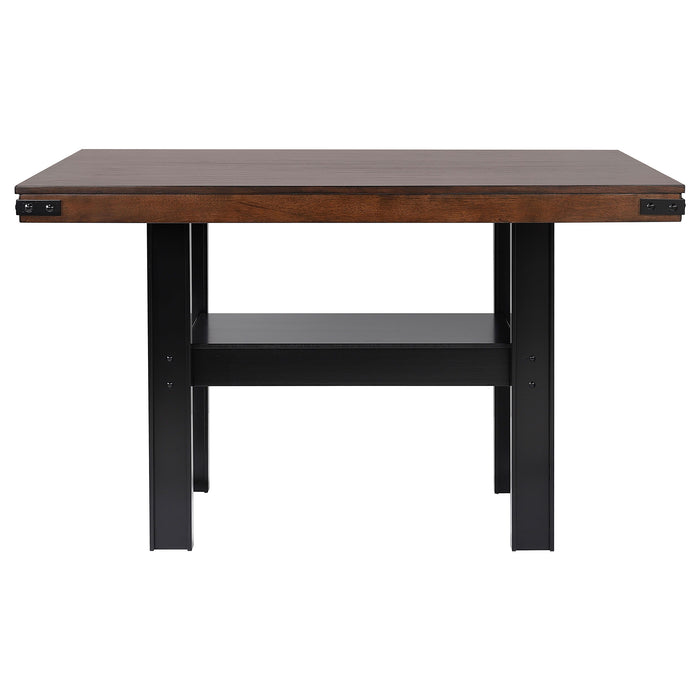 Patterson - 60-Inch Counter Height Dining Table - Mango Oak