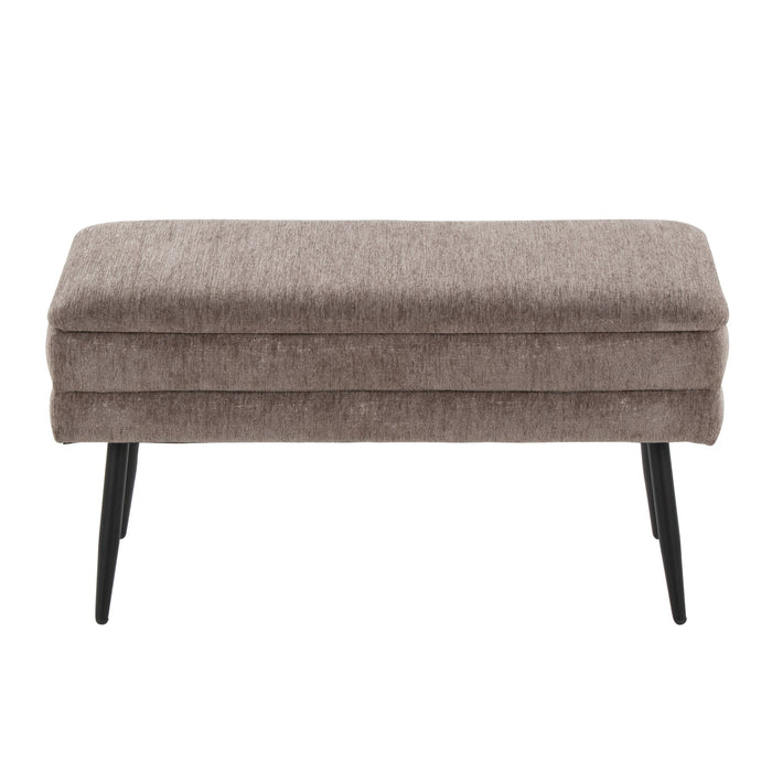 Neapolitan - Contemporary Storage Bench