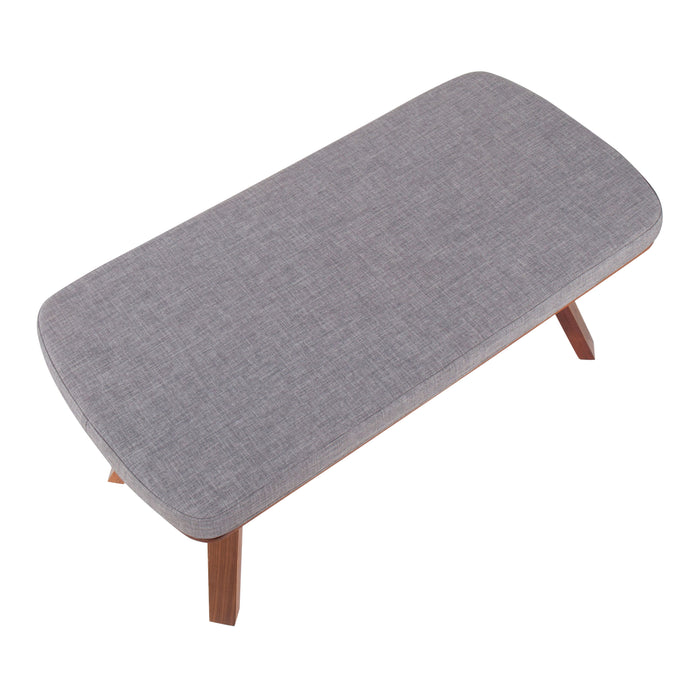 Folia - Mid Century Modern Bench