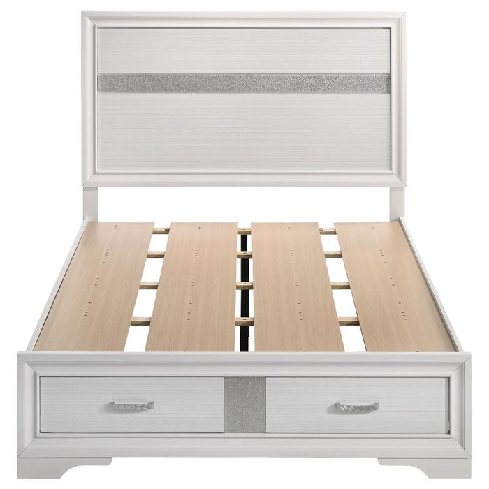 Miranda - Wood Storage Panel Bed