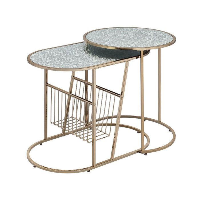 Kesha - Nesting Table Set - Gold