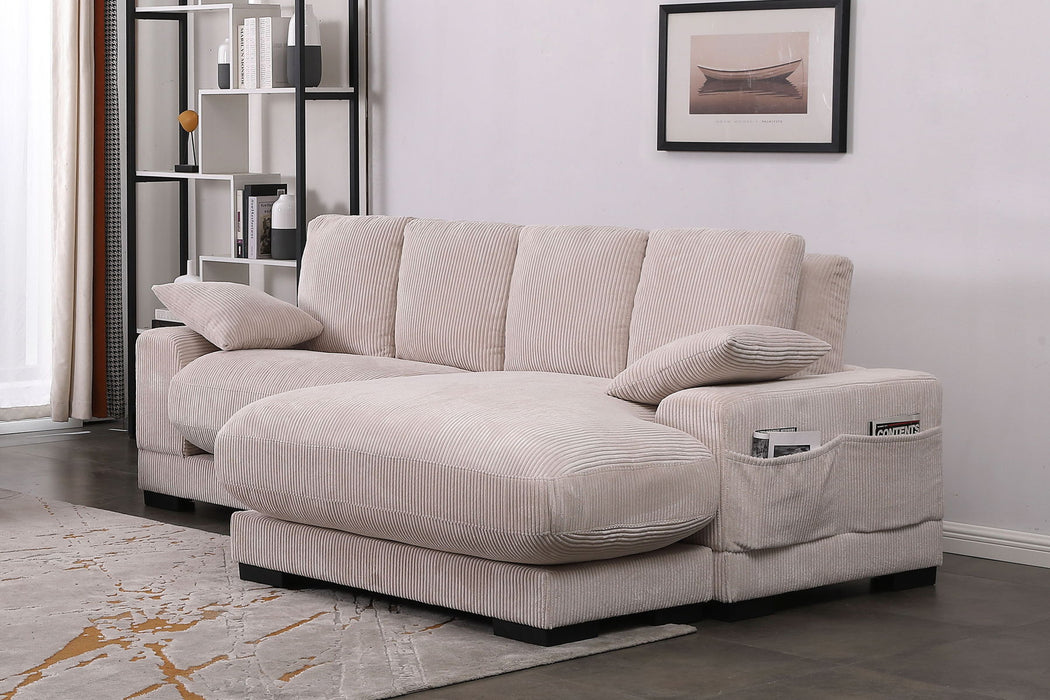 Annie - Sectional Sofa With Reversible Chaise