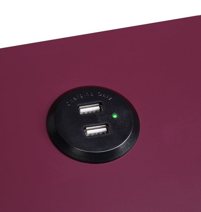 Fierce - Accent Table With Built - In USB Port