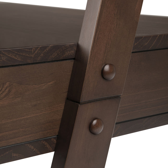 Aleck - Desk - Warm Walnut Brown