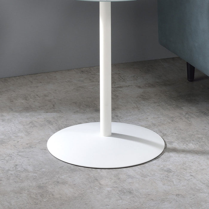 Circa - 17.5" End Table With Marble Textured Top