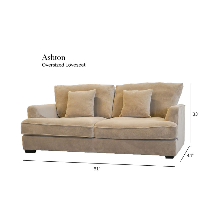 Ashton - Down Loveseat