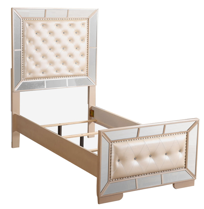 Hollywood Hills - G8100A-TB Twin  Bed - Pearl