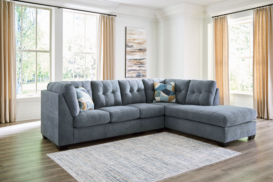 Croley - Denim - 2-Piece Sectional