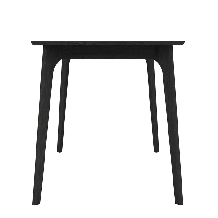 Solid Wood Dining Table, Timeless Elegance For Your Dining Space - Black