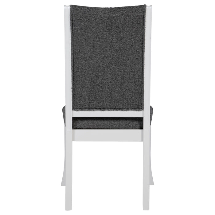 Judd - Upholstered Dining Side Chair (Set of 2) - Pearl White