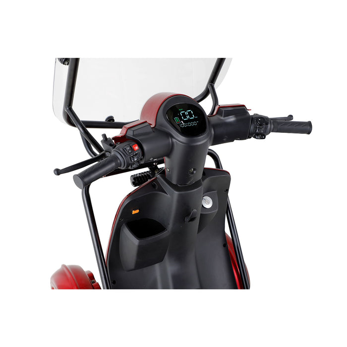 Fastest Mobility Scooter With Four Wheels For Adults & Seniors - Red