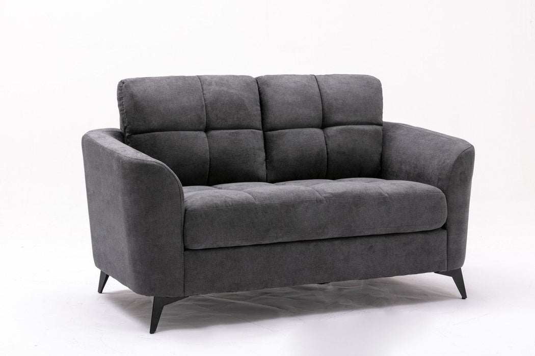 Callie - Woven Fabric Loveseat