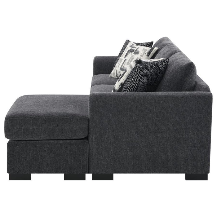 Storey - Upholstered Sleeper Sectional Chaise Sofa