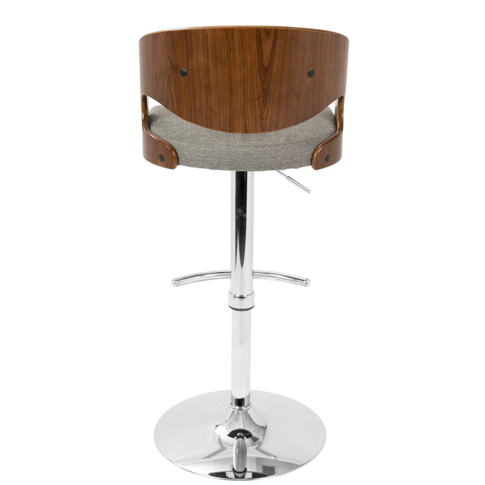 Pino - Mid Century Modern Adjustable Barstool With Swivel