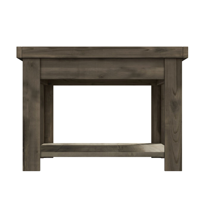 Bridgevine Home - Joshua Creek 48" Coffee Table - Barnwood Finish