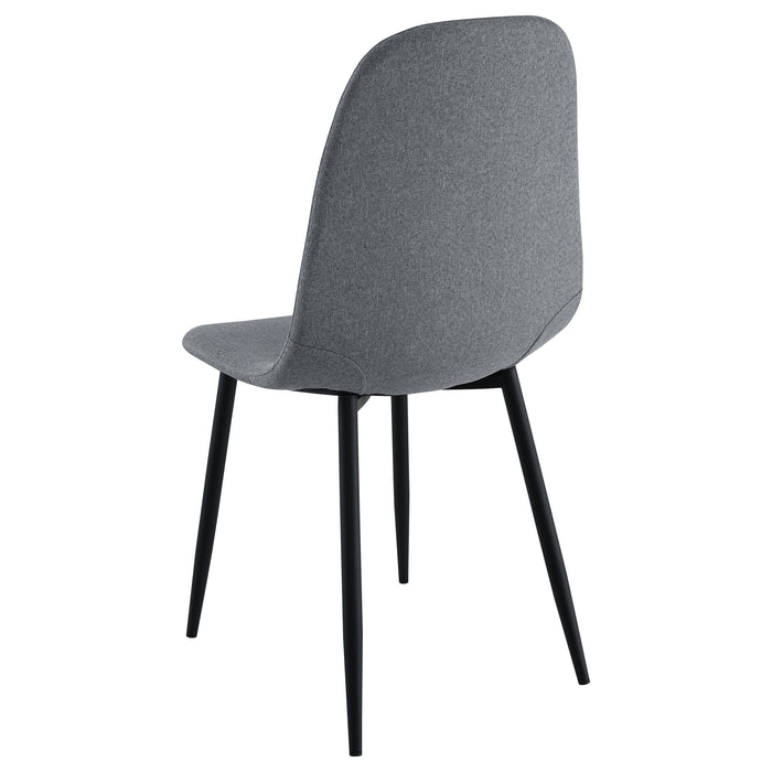 Dennison - Upholstered Dining Side Chair (Set of 4) - Grey