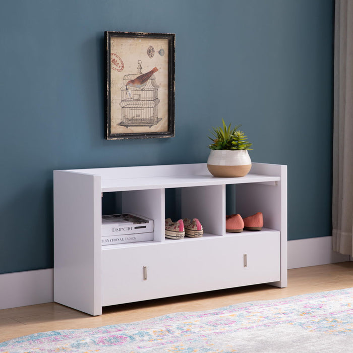 Shoe Entry Bench With Drawer, Shoe Storage Organizer