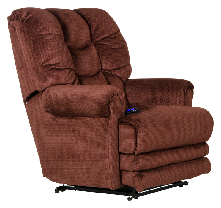 Malone - Power Lay Flat Recliner With Extended Ottoman