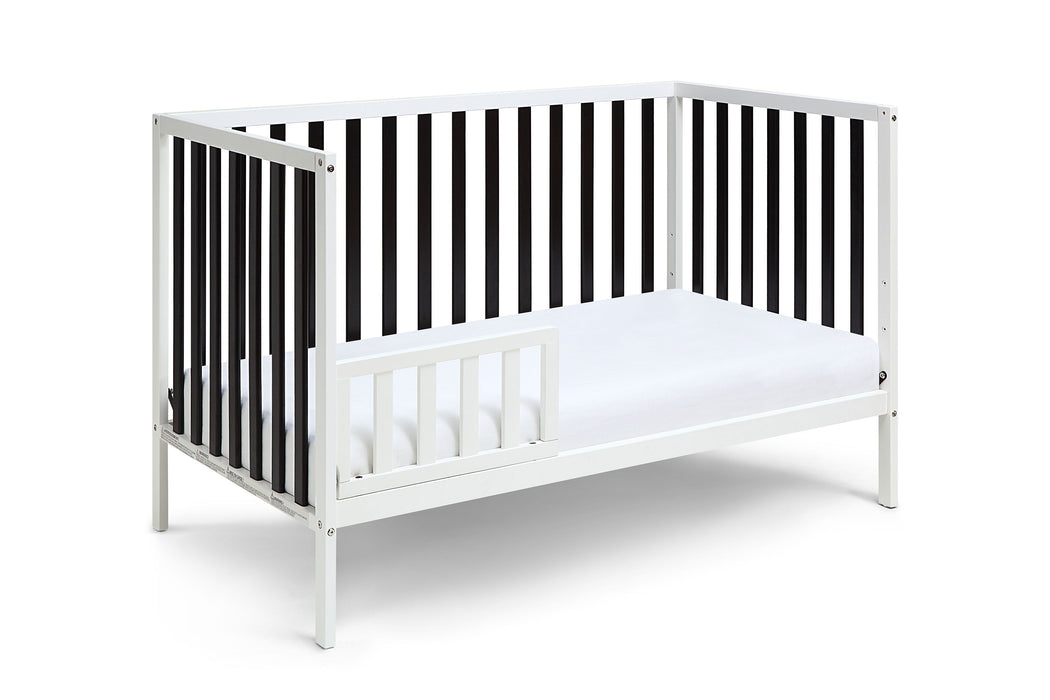 Deux - Remi Island Crib - White/Black