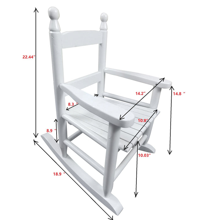 Children's Rocking Chair Indoor Or Outdoor, Suitable For Kids, Durable