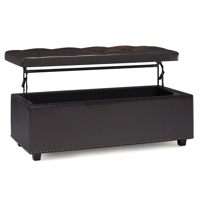 Hamilton - Lift Top Rectangular Storage Ottoman