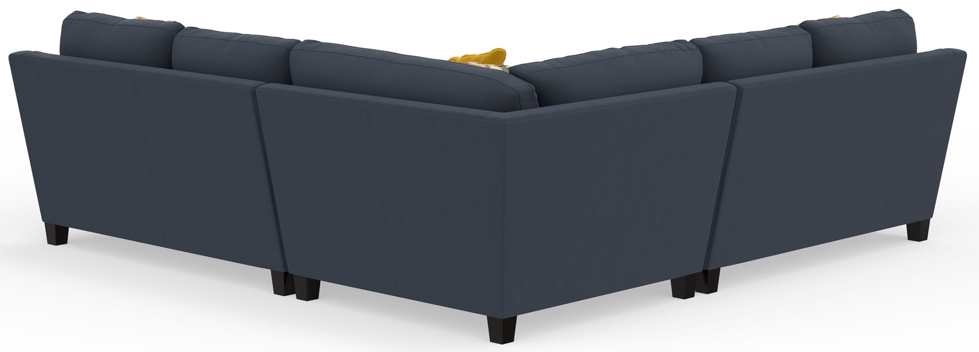 Foley - Sectional With Comfort Coil Seating And 4 Included Accent Pillows