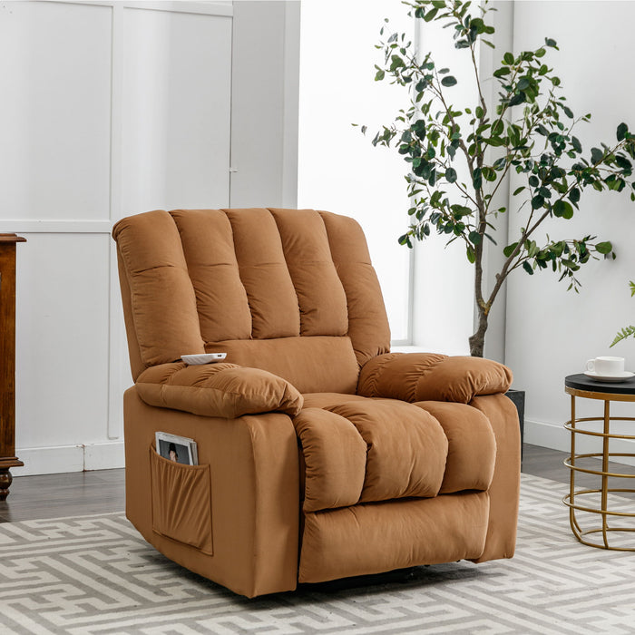 Massage Recliner Chair Electric Power Lift Recliner Chairs With Heat, Vibration, Side Pocket For Living Room Bedroom