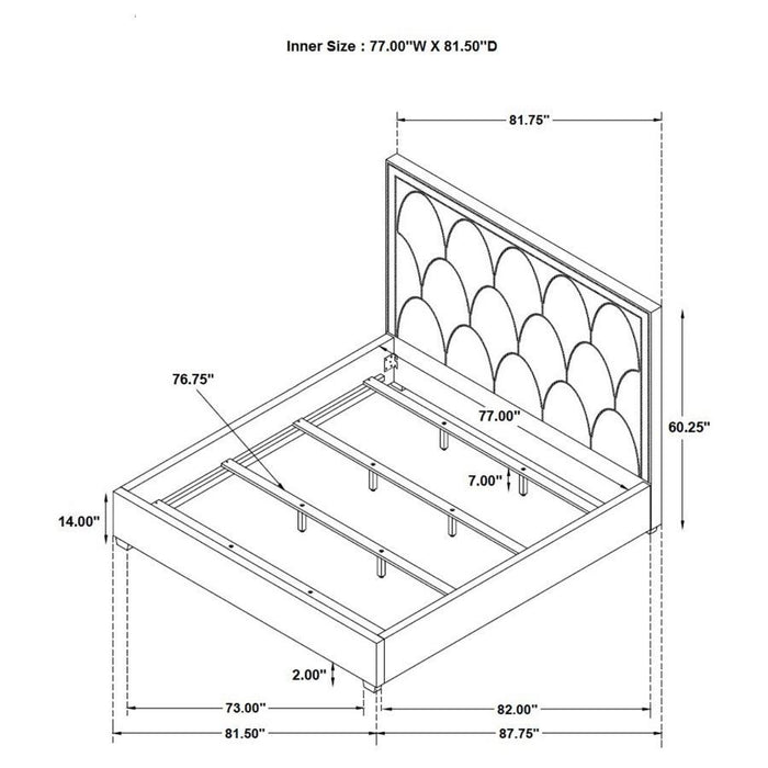 Bowfield - Upholstered Panel Bed