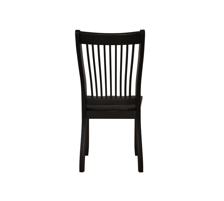 Renske - Side Chair (Set of 2) - Anqtique Black