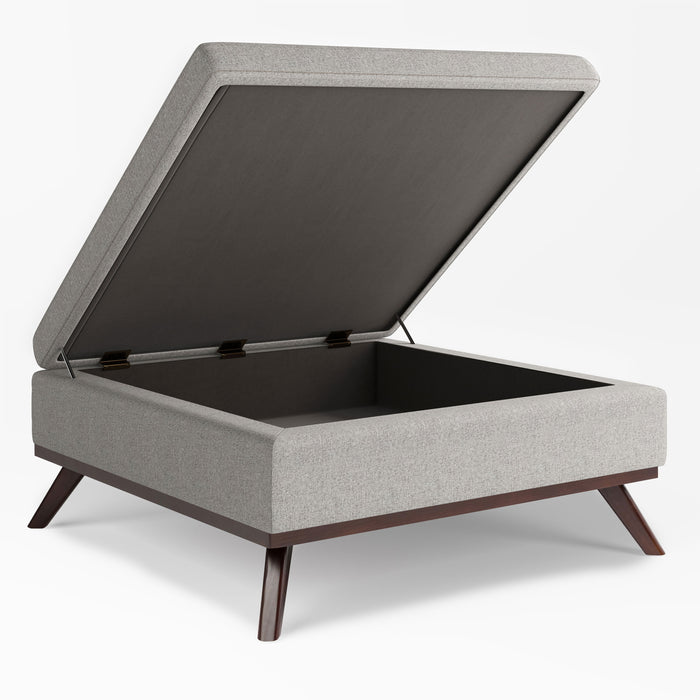 Owen - Square Coffee Table Storage Ottoman