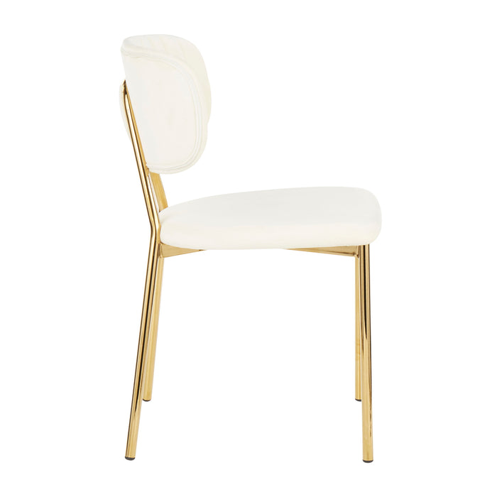 Bouton - Contemporary / Glam Chair (Set of 2)