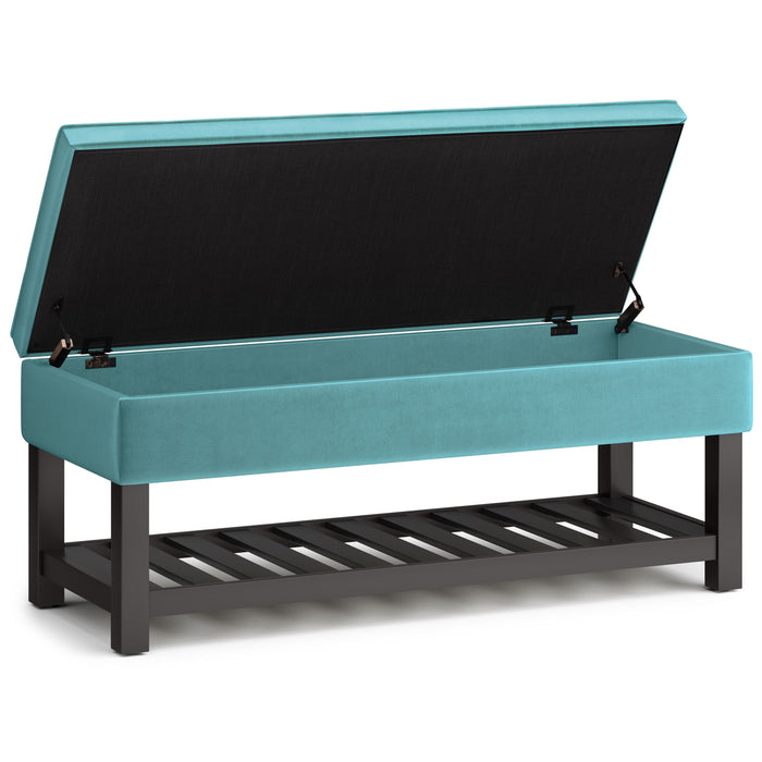 Cosmopolitan - Storage Ottoman Bench with Open Bottom