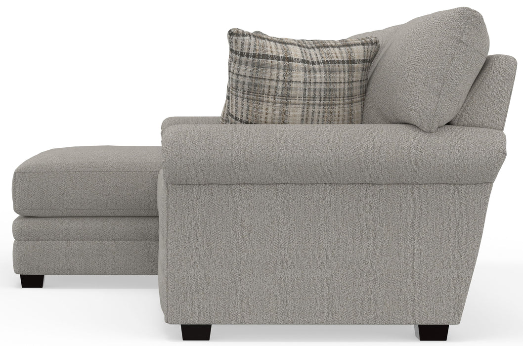 Livingston - Sectional With Comfort Coil Seating And Accent Pillows