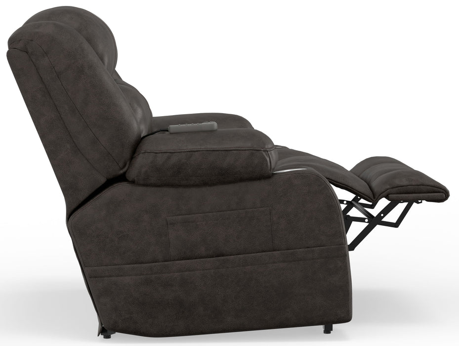 Tucker - Power Lift Recliner With Heat & Massage - Steel