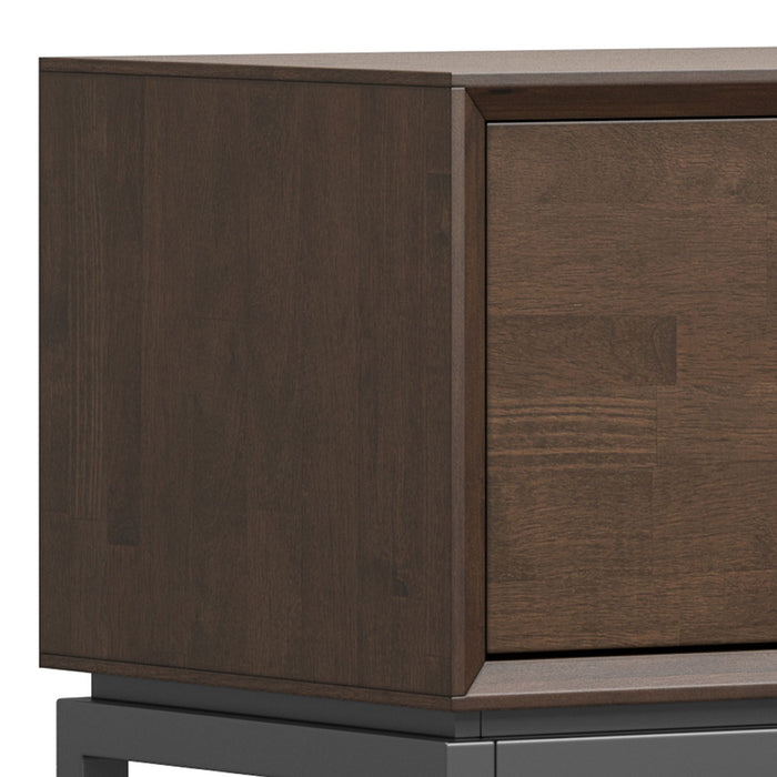 Banting - 72" Low TV Stand - Walnut Brown