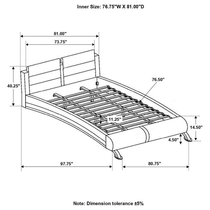 Jeremaine - Upholstered Bed