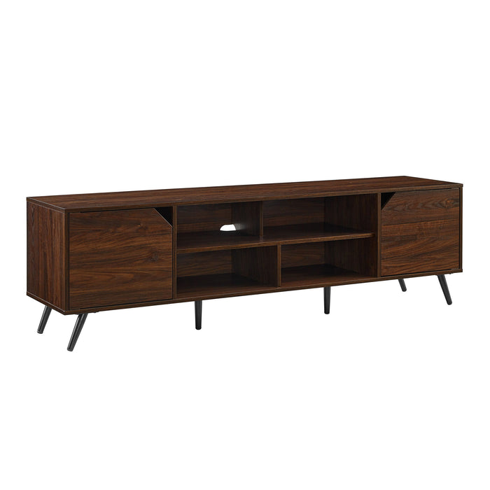 Contemporary 2 Door Minimalist TV Stand