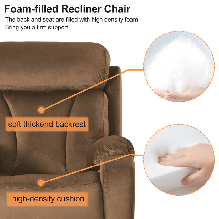 Lift Chair Recliner For Elderly Power Remote Control Recliner Sofa Relax Soft Chair Anti-Skid Australia Cashmere Fabric Furniture Living Room