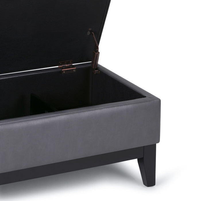 Oregon - Storage Ottoman Bench with Tray