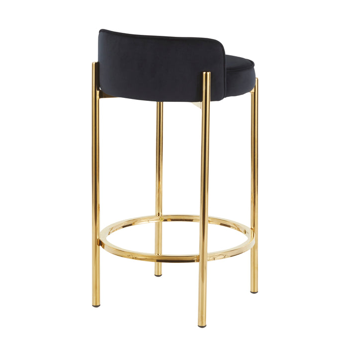 Chloe - Contemporary Counter Stool (Set of 2)