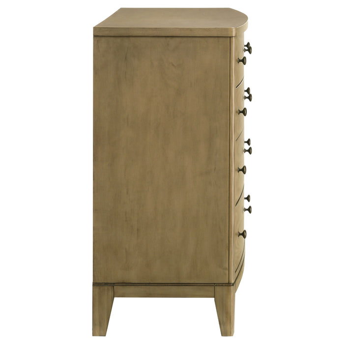 Granada - 8-Drawer Dresser Cabinet - Natural Pine